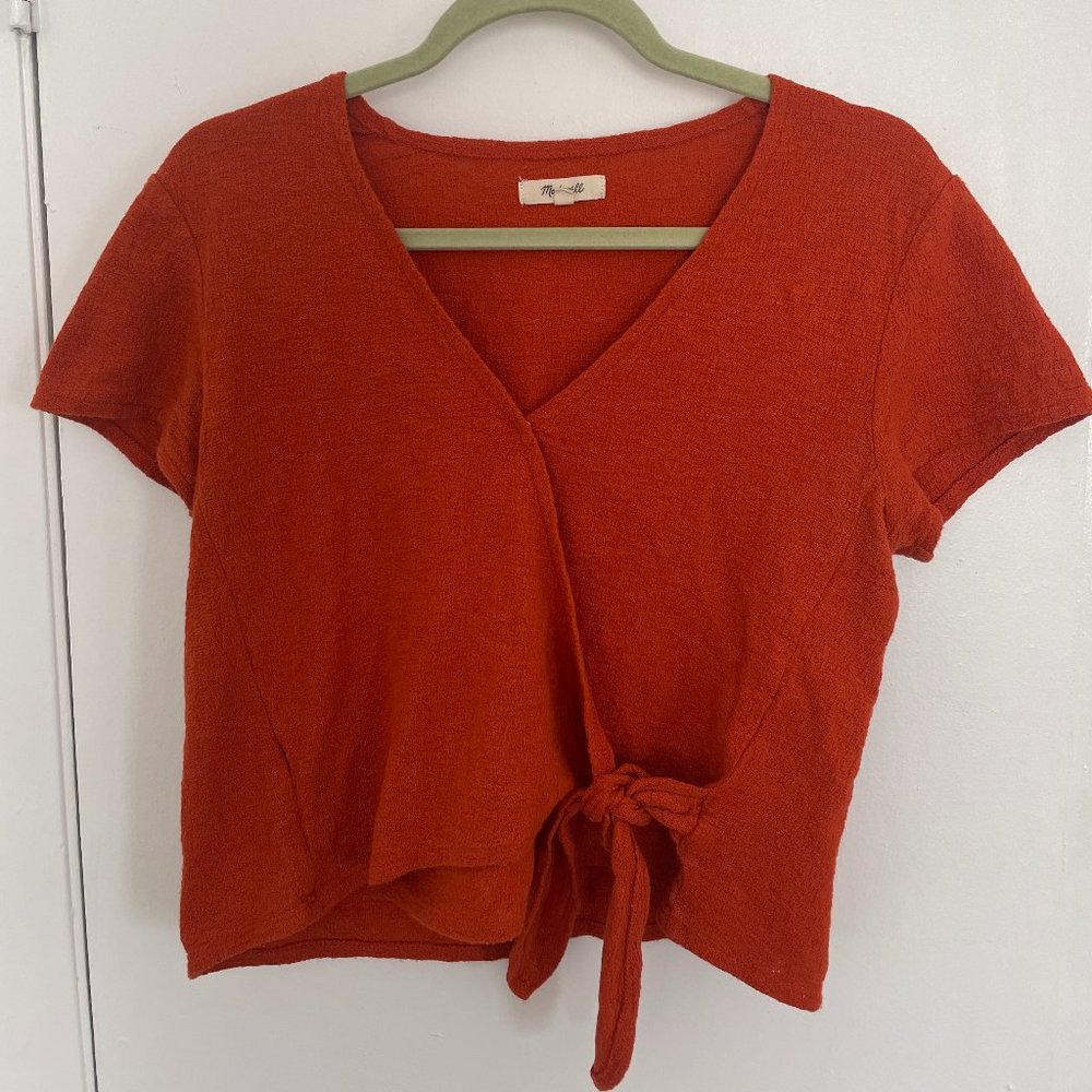 Madewell Wrap Tie T-Shirt
